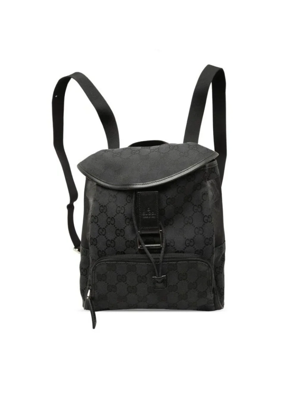Gucci GG Canvas Backpack 019 Black